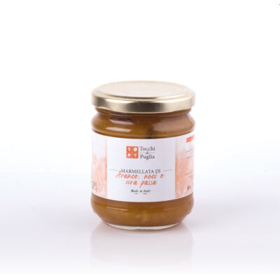 Marmellata arance noci e uva passa da gr. 260